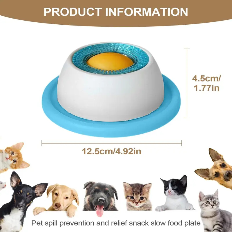 Dog Puzzle Feeder Toy - Jouet Puzzle 2-en-1 pour Animaux :