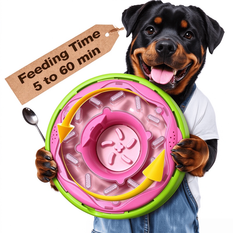 Dog Puzzle Feeder Toy - Plateau distributeur de friandises en forme