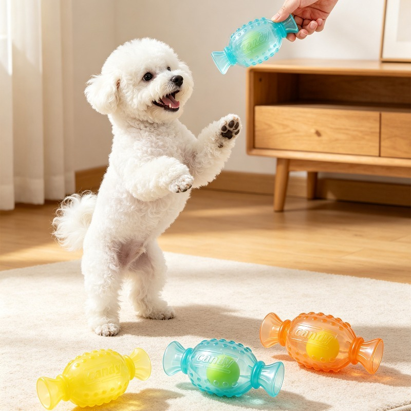 Jouet à mâcher pour chien, jou - Interactive Squeaky Plush Dog Toy avis et prix